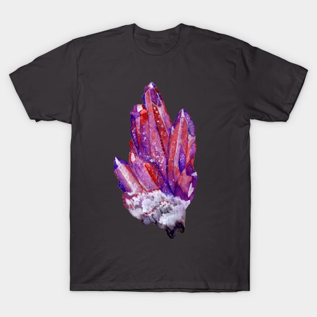 crystal cluster shiny variant T-Shirt by tifferloo